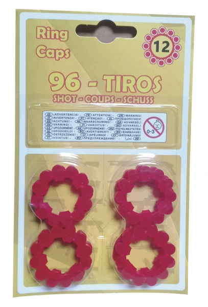 Amorces Gonher 12 coups blister de 8