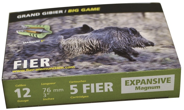 Balles Fier expansive magnum calibre 12/76 27.5g