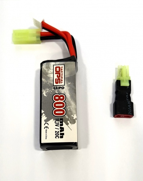 Batterie lipo 11,1V 800 mAh 