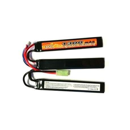 Batterie Lipo 11.1v 1300mAh 15C 3 Sticks VB 
