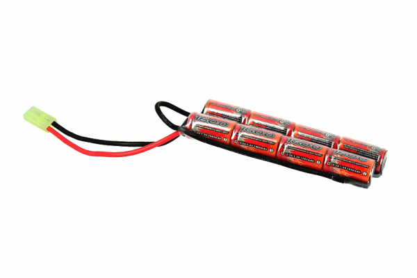 Batterie Nimh 9,6v 1600mAh 2 batons