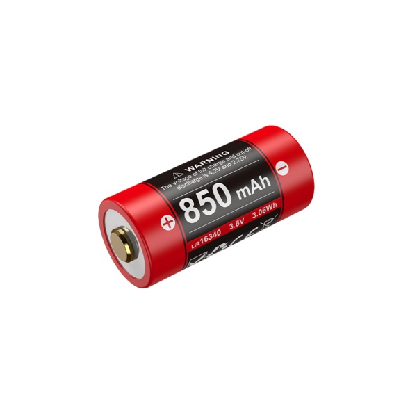 Batterie rechargeagble Klarus 6340 3.6V 850 mAh USB type-C