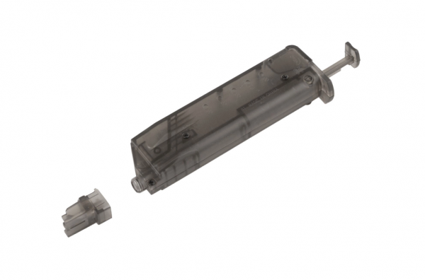 BB loader seringue 100 cps noir transparent