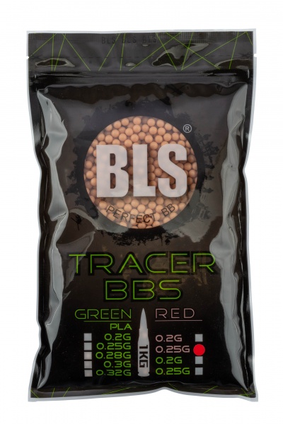Billes BLS tracantes rouge 0.25g sachet de 1kg