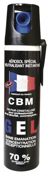 Bombe a�rosol CBM au gel CS 100ml