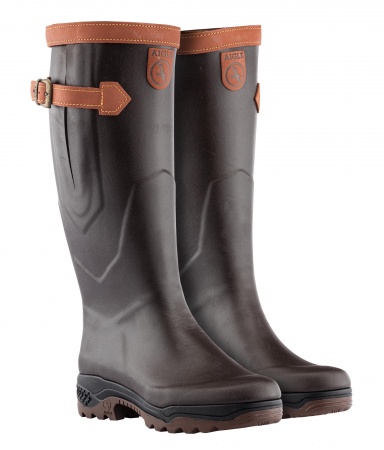 Botte Aigle parcours 2 cuire signature taille 44