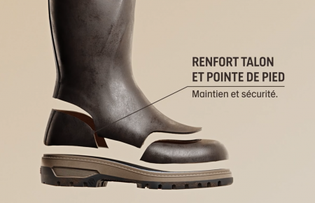 Bottes Aigle parcours 3.0 E brun