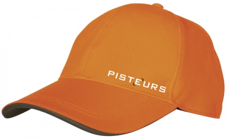 Caquette orange logo Pisteurs 
