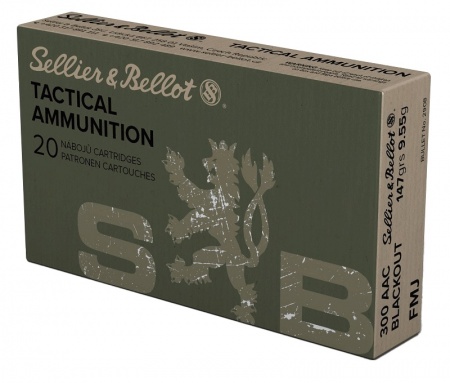 Cartouche Sellier bellot cal 300 AAC Blackout 147 gr