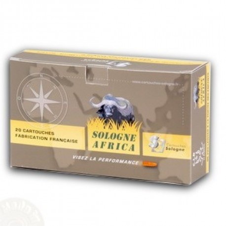 Cartouche Sologne africa cal 375 HH nosler partition 300 gr 19.4 g