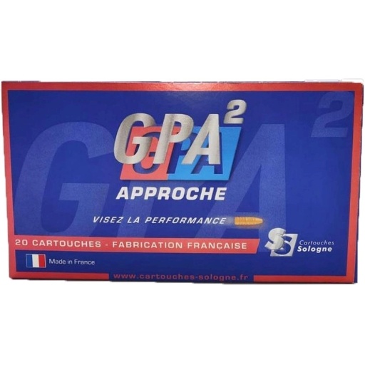 Cartouche Sologne GPA 2 cal 30.06 168 gr 10.9g