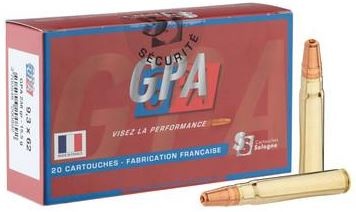Cartouche Sologne GPA cal 7X65R 150gr 9.7g
