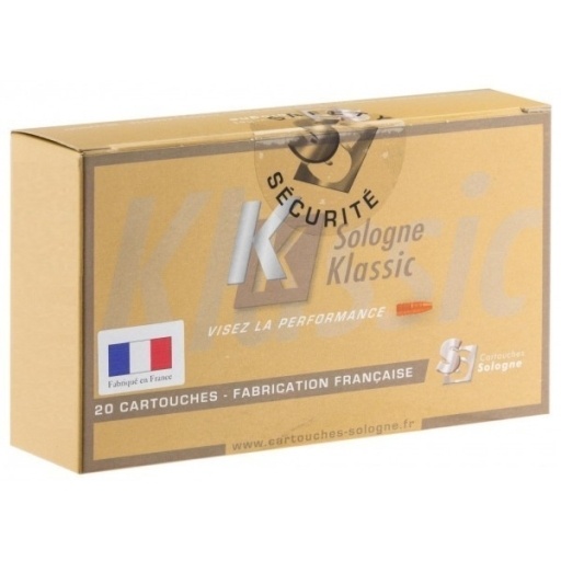 Cartouche Sologne klassic subsonique cal 30-06 220gr 14.3g