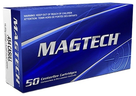 Cartouches 454 casull 260 gr Magtech