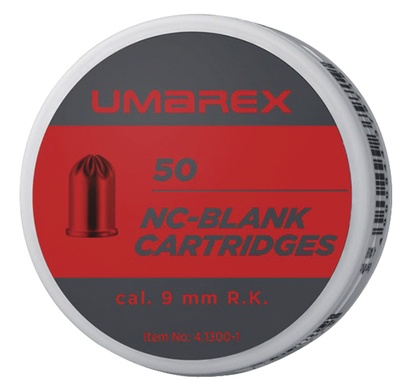 Cartouches a blanc 9mm R Umarex pour revolver 