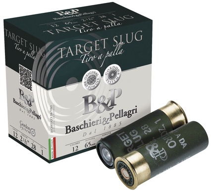 Cartouches B&P target slug calibre 12/65 28g 