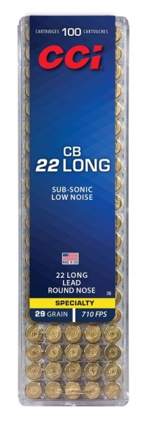 Cartouches CCI CB LONG cal 22 lr