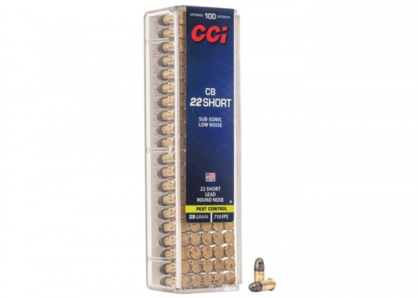Cartouches CCI short cal 22 lr 29 grs