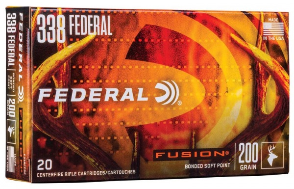 Cartouches F�d�ral fusion cal 338 200gr 13g