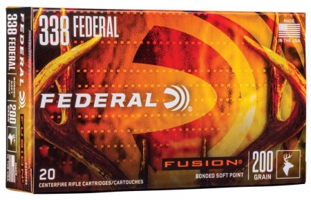 Cartouches F&eacute;d&eacute;ral fusion cal 338 200gr 13g