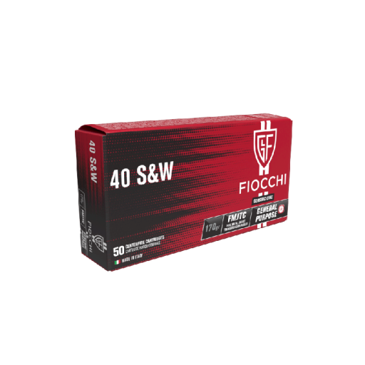 Cartouches Fiocchi 40 S&W 170 gr