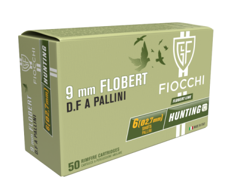 Cartouches Fiocchi 9mm flobert plomb n�8 7.5g