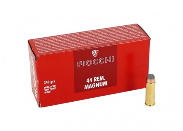 Cartouches Fiocchi cal 44 rem mag 240 GRS SJSP