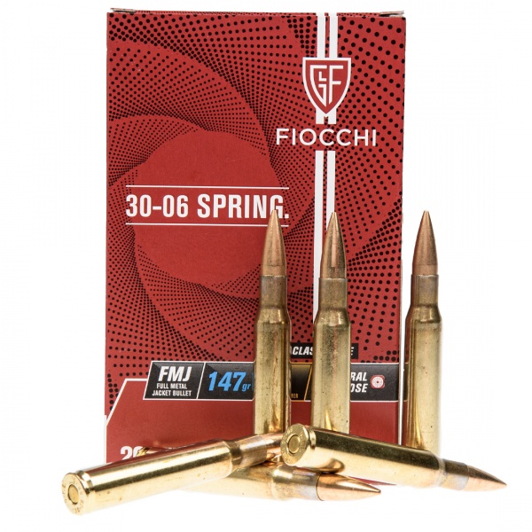 Cartouches Fiocchi calibre 308win 147grs 9,55g