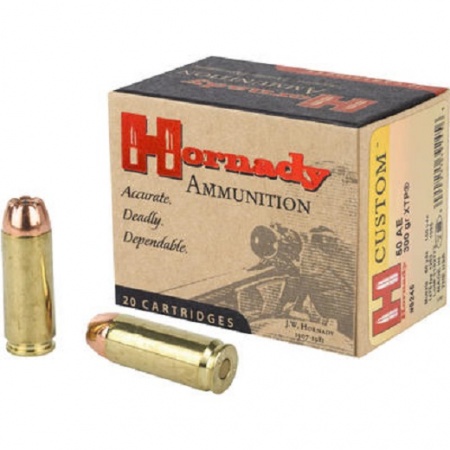 Cartouches Hornady CAL 50 AE