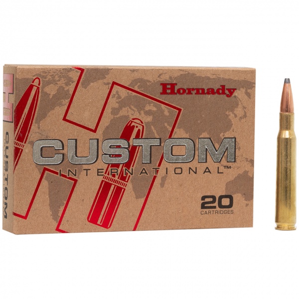 Cartouches Hornady custom international cal 30.06 180grs 11,7g  interlock