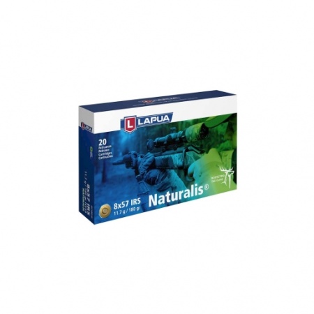Cartouches LAPUA NATURALIS cal 8X57 jrs 180gr