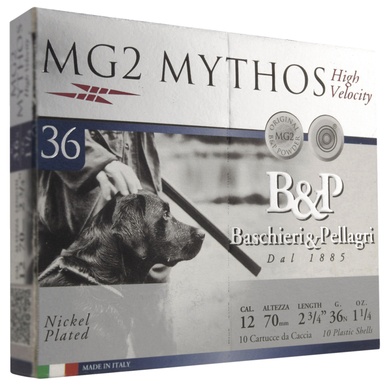 Cartouches mythos 36 hv B&P cal 12/70 N�3 36g