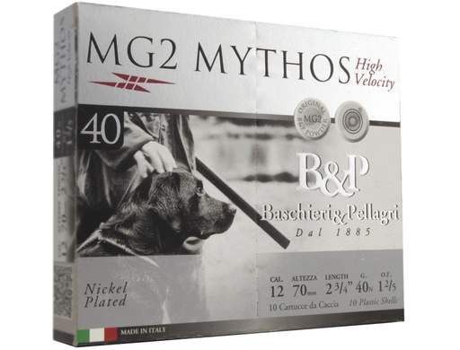 Cartouches mythos mg2 40 hv B&P cal 12/70 n�2
