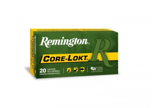 Cartouches R�mington core lokt psp cal 30-06 180grs 11,7g