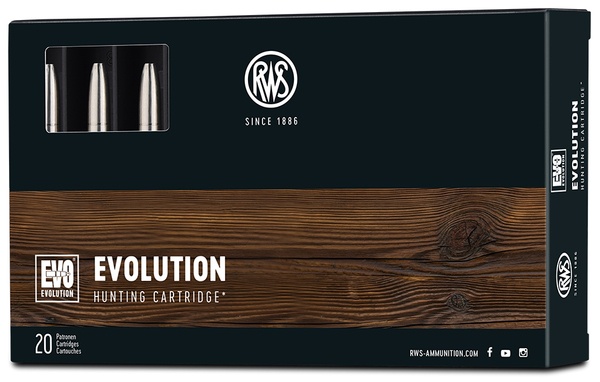 Cartouches RWS evolution 7x64 159grs 10.3g
