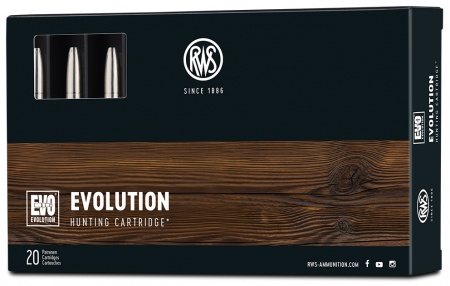 Cartouches RWS &eacute;volution calibre 300 WSM 184grs 11,9g 