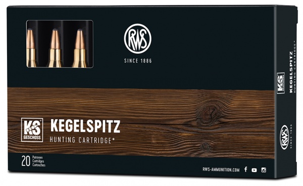 Cartouches Rws KS 7x65r 162 gr 10.5 g