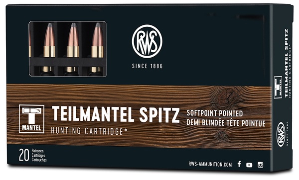 Cartouches Rws teilmantel cal 5.6X50Rmag 63 gr 4.1 g