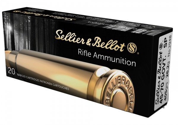 Cartouches Sellier Bellot 45-70 SP 405gr 26.2g