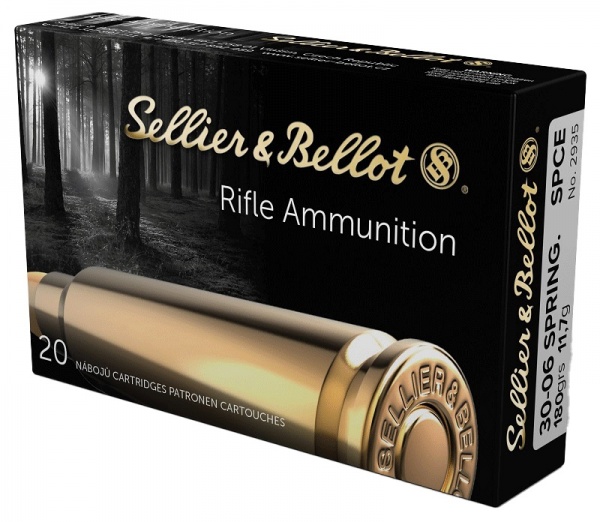Cartouches Sellier bellot cal 30.06 180 gr SPCE