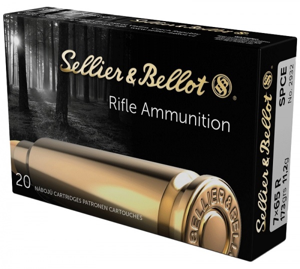 Cartouches Sellier Bellot calibre 7X65R SPCE 173 grs 11,2g