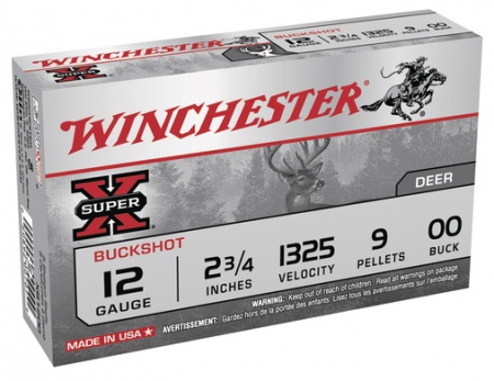 Cartouches Winchester chevrotine 12/70 32g 