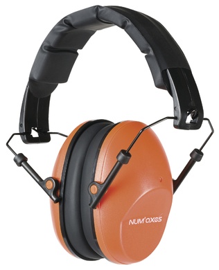 Casque anti bruit Num\'axes CAS1047 couleur orange