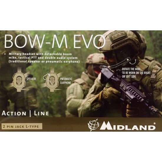 Casque MIDLAND BOW-M TACTICAL