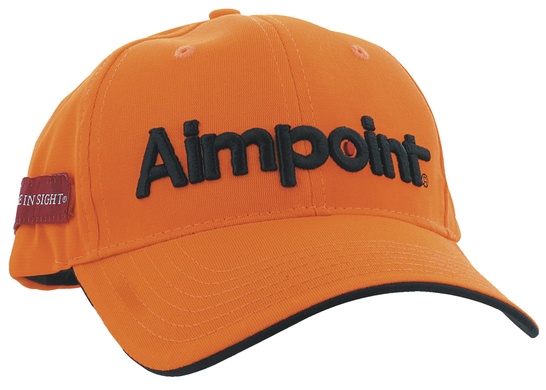 Casquette orange Aimpoint