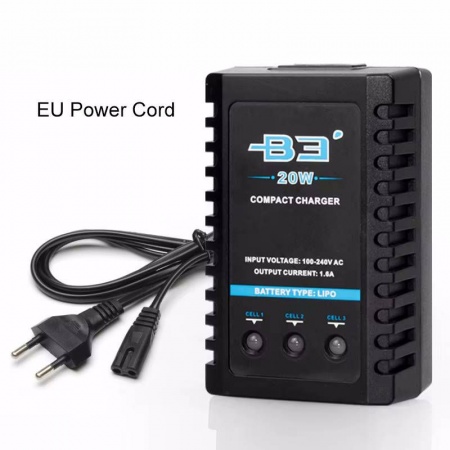 Chargeur de batterie lipo Tactical ops B3 20w