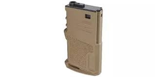 Chargeur M4 court ARES AMOEBA 120 Billes couleur TAN 