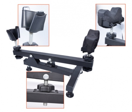 Chevalet de tir Pisteurs tq40 pour armes longues