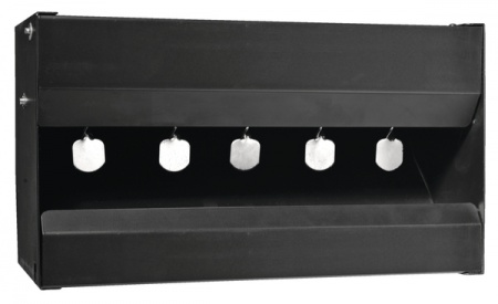 Cible magnetique 5 objectifs en metal 320 x 145 x 180 mm