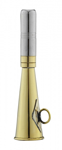 Corne de poches en laiton 12cm
